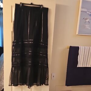 Torrid Black Maxi Skirt